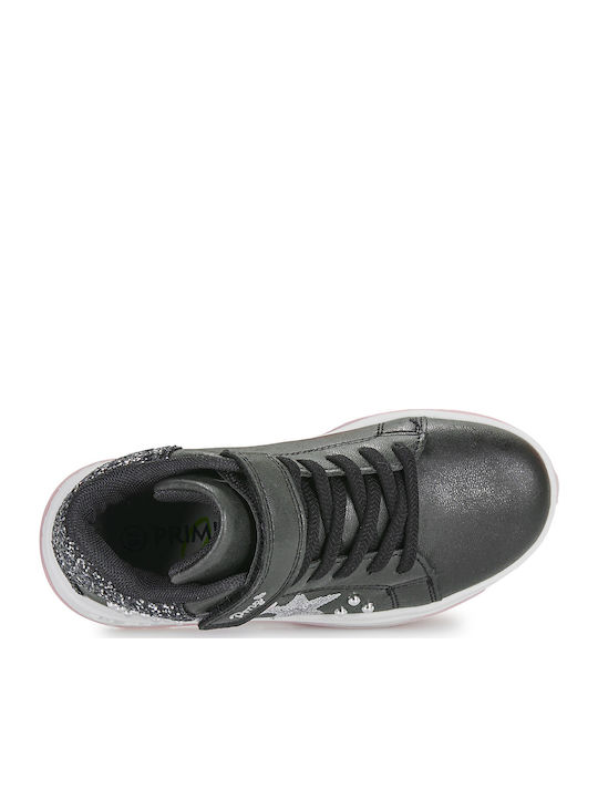 Kids Sneakers High with Scratch Black