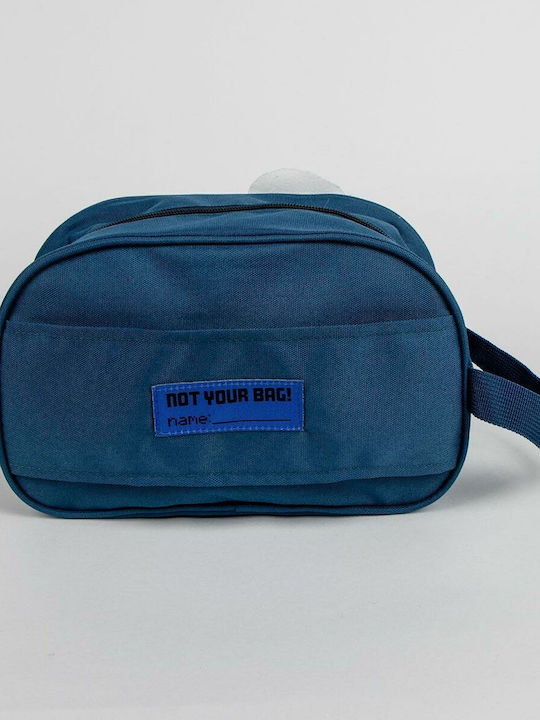 Sonic Toiletry Bag in Navy Blue color 16cm