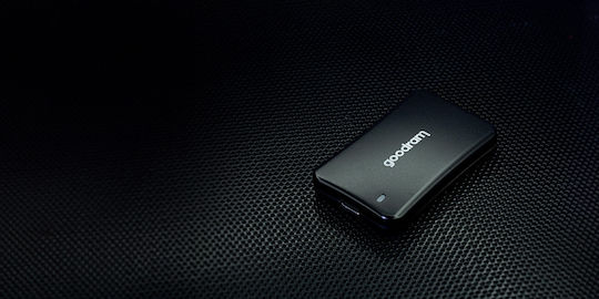 GoodRAM HX200 USB 3.2 / USB-C External 2.5" SSD 500GB Black