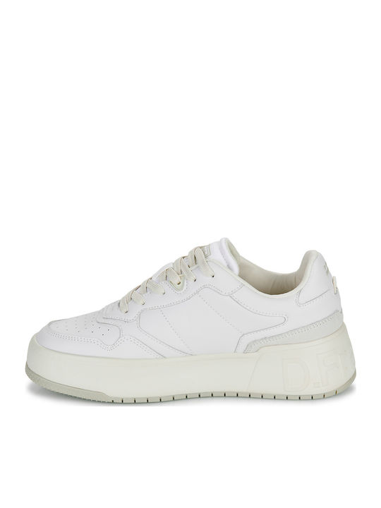 Γυναικεία Flatforms Sneakers Λευκά