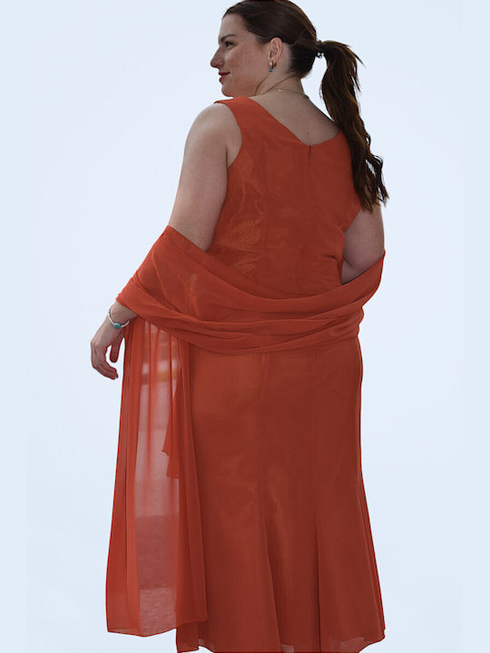 Collection Dress for Wedding / Baptism Orange