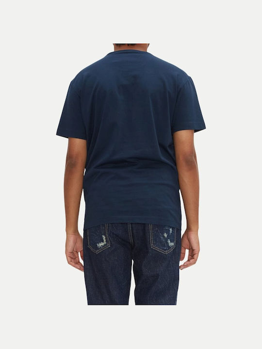 Dsquared2 Herren T-Shirt Kurzarm Navy