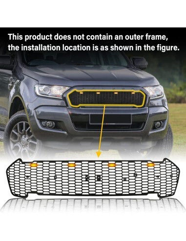 Car Decorative Mask Ford Ranger
