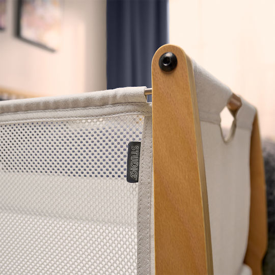 Snuz Wiege mit Matratze und Seitlicher Öffnung Natural