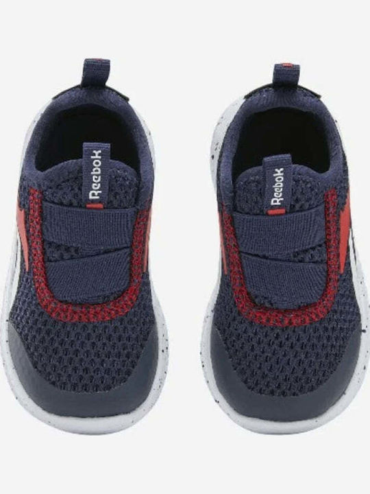 Rush Runner Rush Runner Kids Sports Shoes Running Slip-On Navy Blue