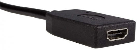 Nelbo DisplayPort HDMI Adapter Stecker-Buchse Spitze