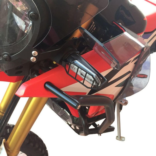 GP Kompozit Motorcycle Turn Signal Covers Honda CRF 250 Black