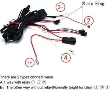 Inel Angel Eye pentru Far Auto 12V Renault Rapid Skoda Rapid Alb Culoare