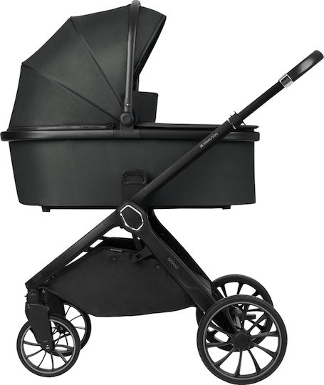 Tiffany Adjustable 3 in 1 Baby Stroller Suitable for Newborn Dark Grey 12.5kg