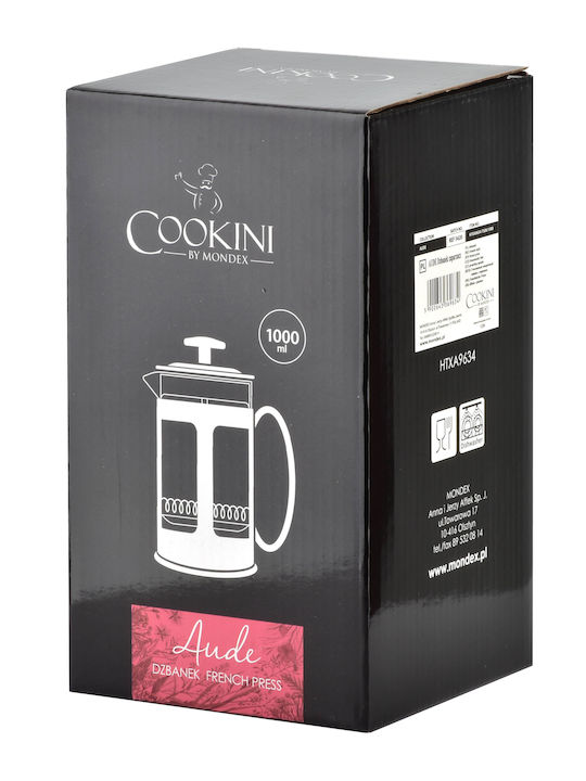 Aude Teapot Infuser 1000ml Cookini 10.5x15xh21cm