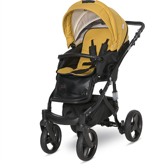 Lorelli Rimini Premium Бебешка количка 2 в 1 Жълт