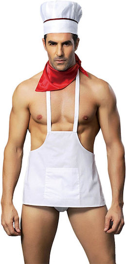 Sexy Ανδρικό Body Λευκό