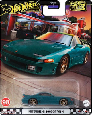 Hot Wheels Car Premium Boulevard Mitsubishi 3000 GT VR-4 Vehicle for 3++ Years