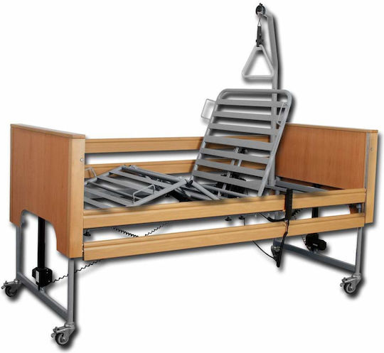 Tecfor Care Ecofit Elektrisch / Handbuch Polyeder Krankenhausbett mit Seitenleiste / Matratze / Räder / Bremsen
