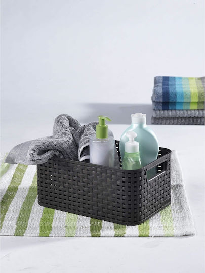 Curver Καλάθι Αποθήκευσης Rattan Γκρι 6lt