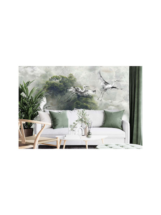 Moderne Wandbild Tapete Zimmer Wohnzimmer Kraniche 260x390 Moderne Wandbild Tapete Zimmer Wohnzimmer Kraniche 260x390