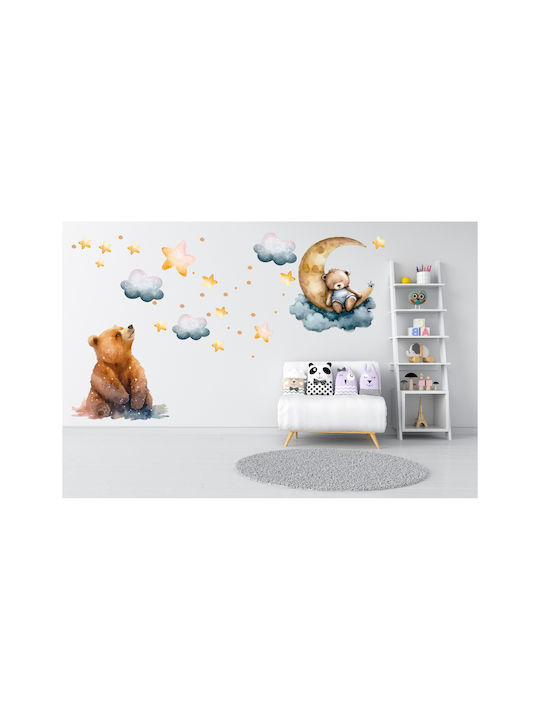 Bären Kinderzimmer Dekorationsaufkleber Set 120x240