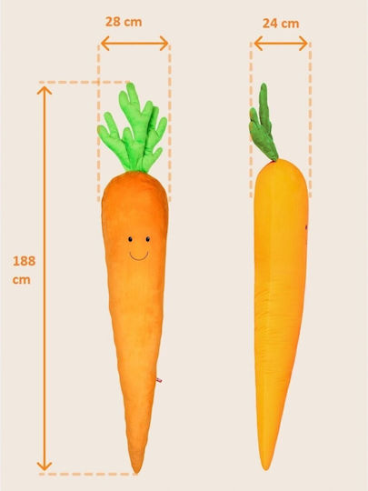 Fancy Jucărie de pluș Morcov uriaș 190 cm.