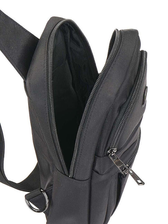 Herrentasche Sling Schwarz