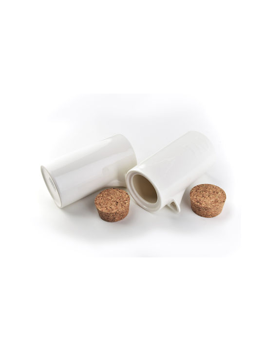 Modern Life Oil Vinegar Set 2x0.2l White