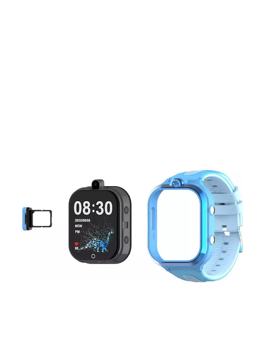 Nubi Παιδικό Smartwatch 4G με GPS & Κάμερα Μπλε