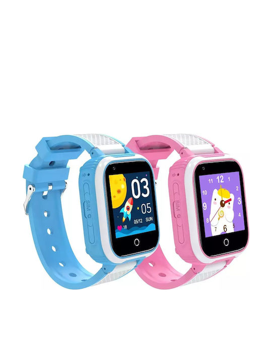 Nubi Smartwatch Pentru Copii 4G Cu Cameră Roz