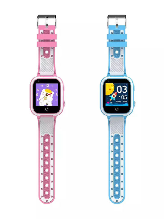 Nubi Smartwatch Pentru Copii 4G Cu Cameră Roz