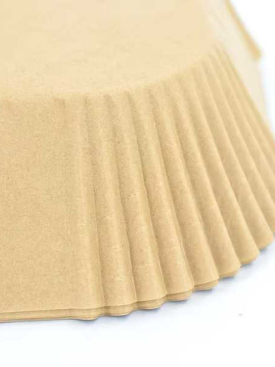 Mercaton Set 50 Baking Frying Papers Airfryer Double Layer Rectangular Shape 40 G/m² 14 X 22 Cm