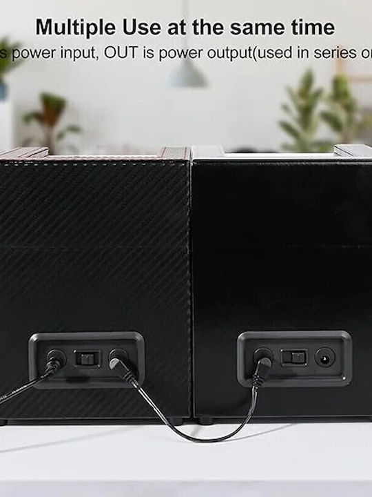 Leather Watch Winder 2 with Transparent Cap Black