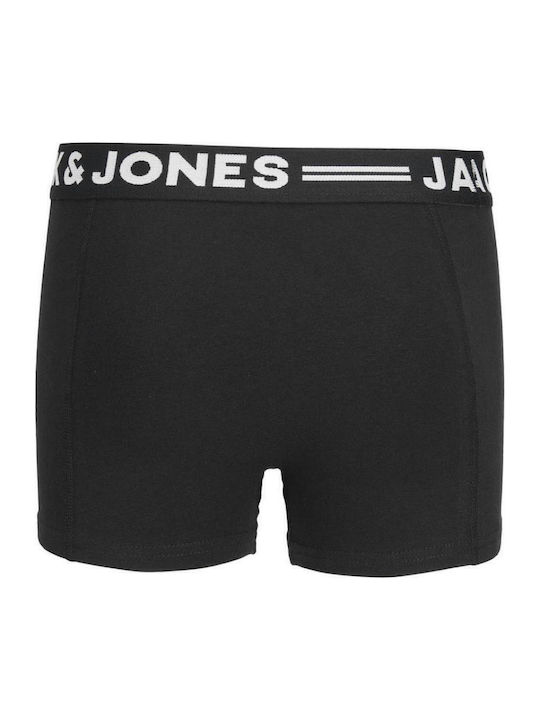 Jack & Jones Σετ Παιδικά Μποξεράκια Black