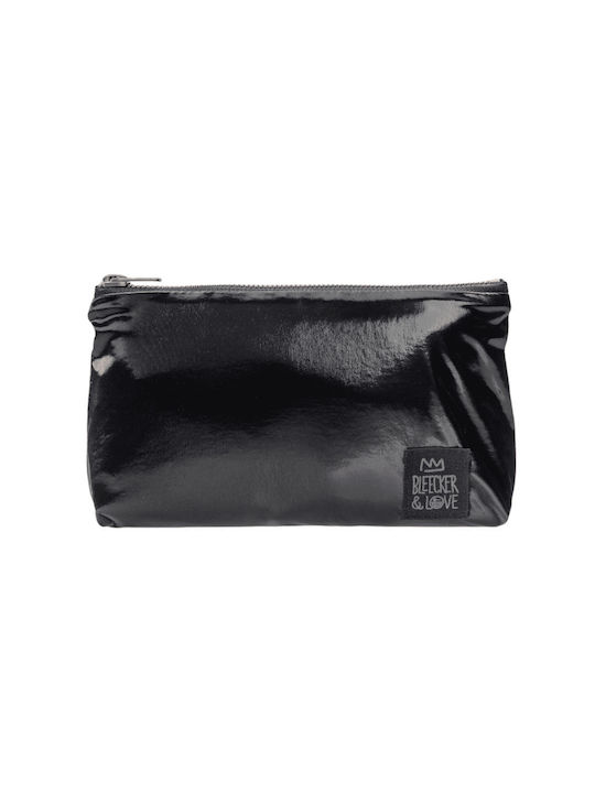 Bleecker & Love Necessaire Mini in Schwarz Farbe