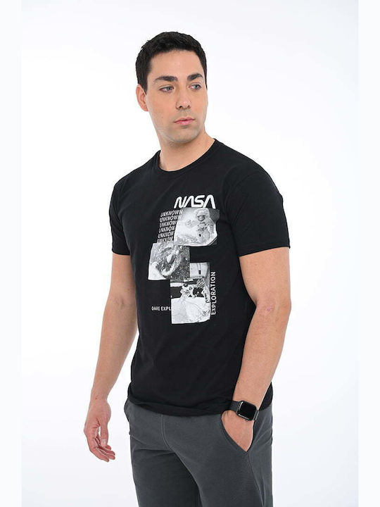 Nasa T-shirt Marine Black