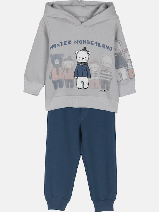 Kids Sweatpants Set Tabac Brown 2pcs Wonderland