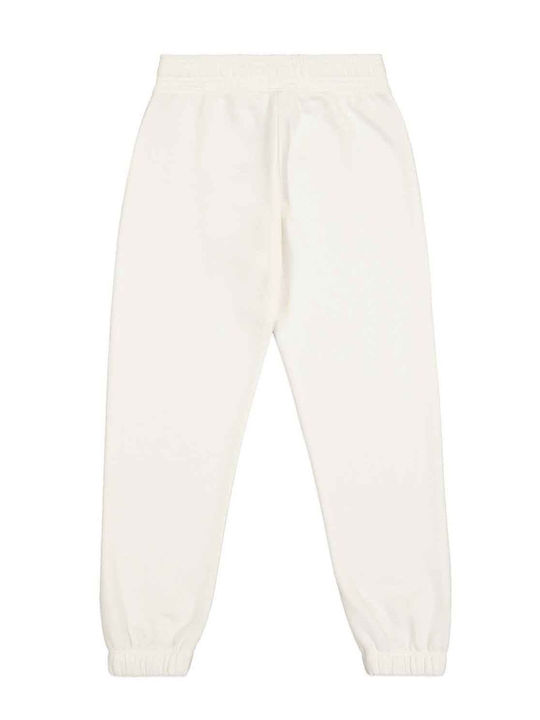 Champion Kids Sweatpants White Elastic Cuff