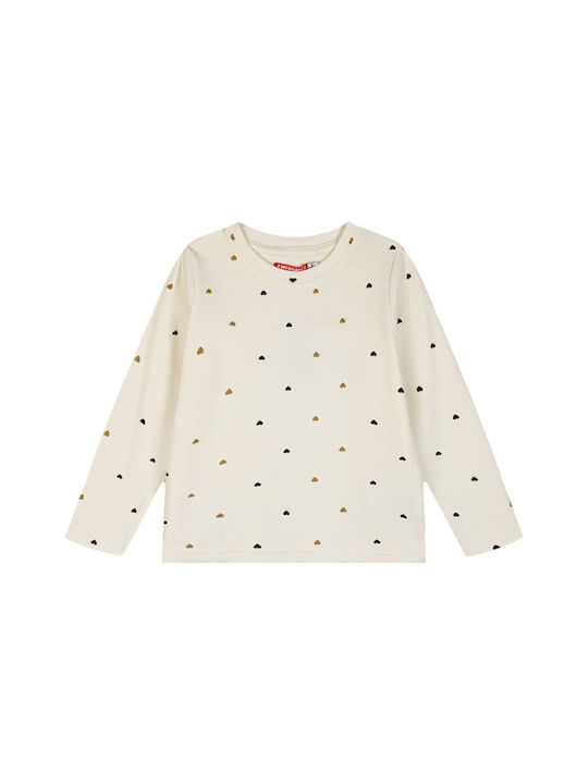 Energiers Kids Blouse Long Sleeve Ecru