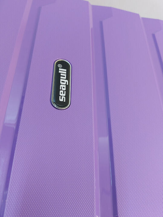 Diplomat Set Colecția Seagull Valize De Călătorie Tough Violet Cu 4 Roți Set 2 Bucăți