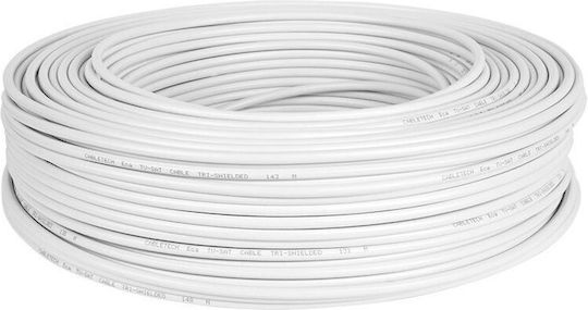 Double-shielded Coaxial Cable Diameter 5.8 Mm Length 150 M