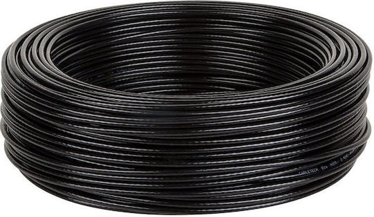Cablu coaxial 19 fire de cupru X 0,25 mm 100 m 2,4 GHz impedanță 50 ohmi ecranare 64 fire X 0,11 mm