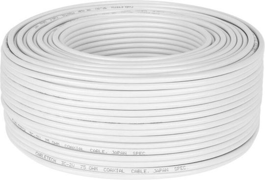 0.5mm Copper Coaxial Cable 100m Length