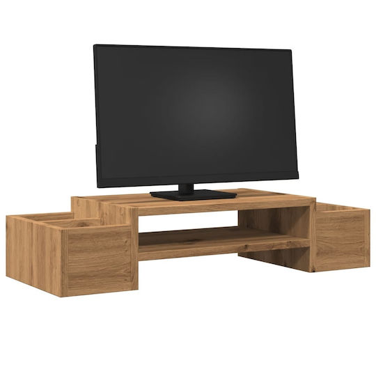 vidaXL Desktop Stand Monitor Brown (854687)