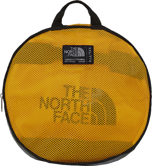 The North Face Base Camp Sack Voyage Back 132lt Yellow Fabric L80xW48.26xH48.26cm