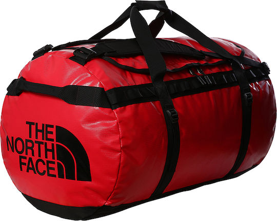 The North Face Base Camp Sack Voyage Back 132lt Red Fabric L76.2xW45.72xH45.72cm