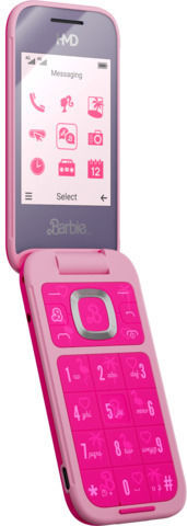 HMD Barbie Dual SIM Κινητό με Κουμπιά Ροζ