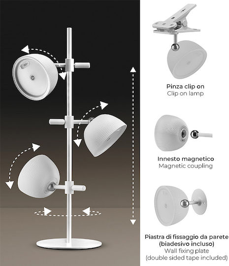 Bot Lighting Lustră Decorativă Alb