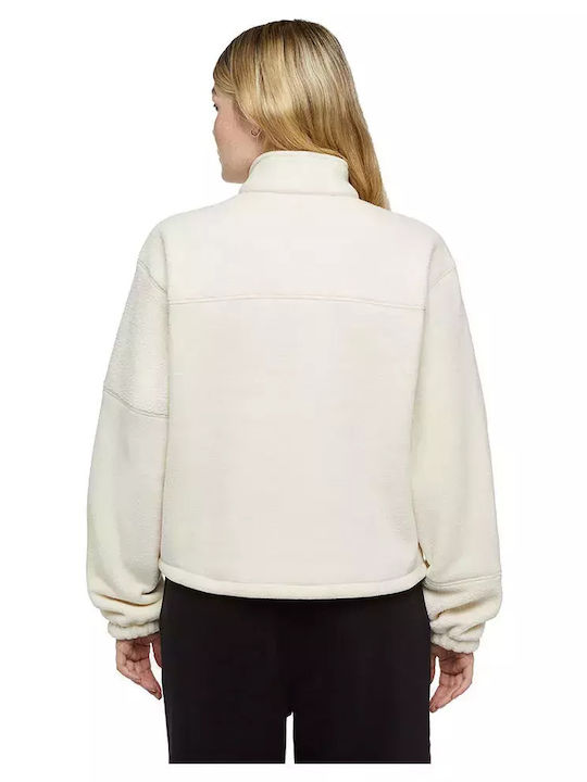 Pinesdale Women's Fleece Blouse with Zipper Beige