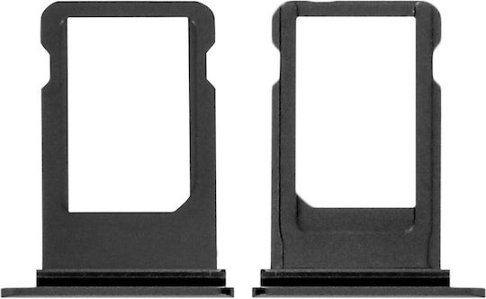 Nano-SIM-Kartenfach Ersatzteil Apple iPhone 8 Plus – Schwarz