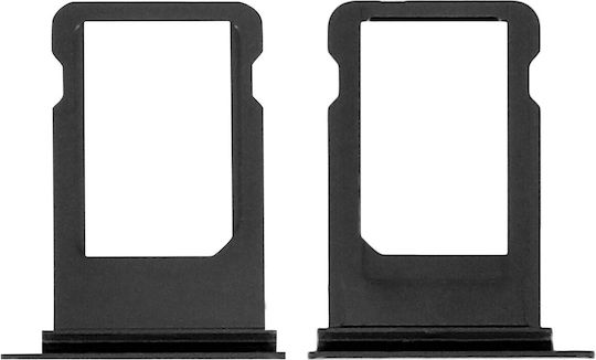 Tavă înlocuire cartelă Nano-SIM Apple iPhone 8 – Negru