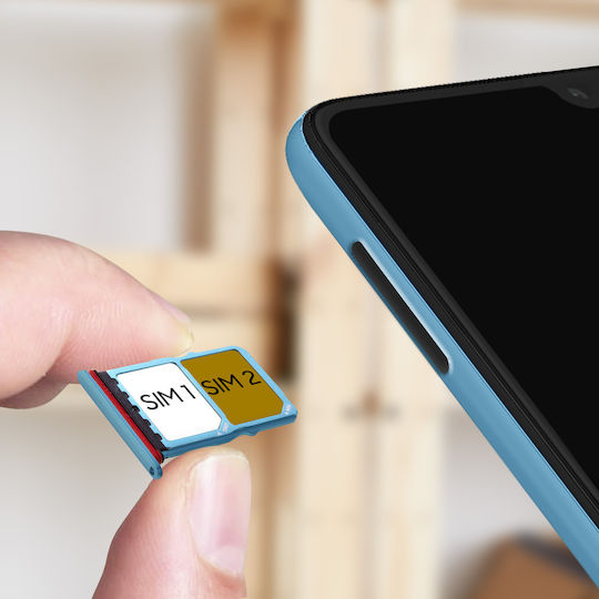 Replacement SIM/SD Tray for Huawei P30 Blue
