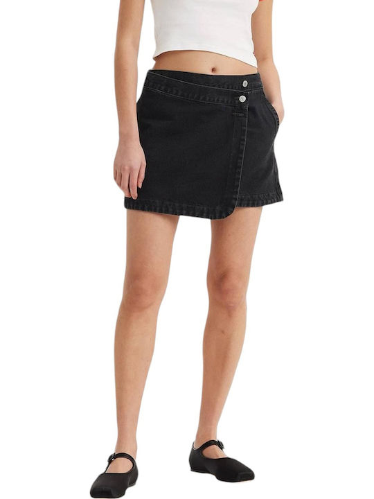 Open Mind Skirt Envelope Black