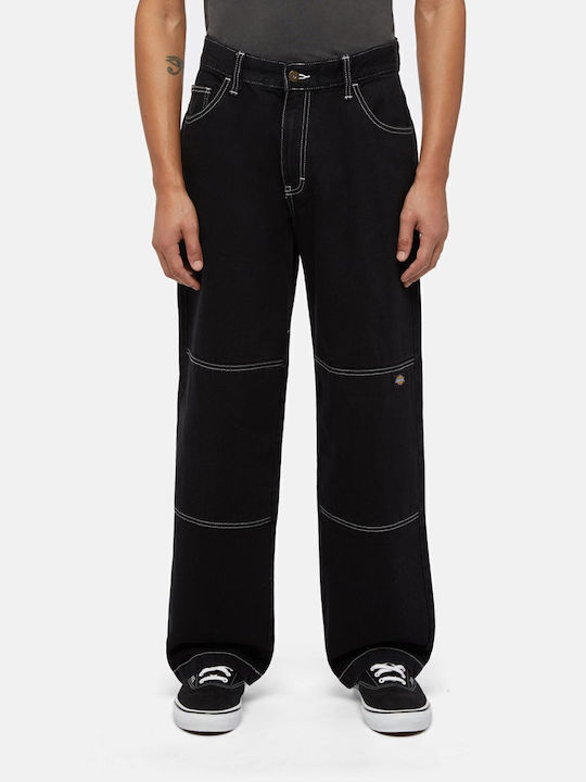 Double Knee Παντελόνι Black